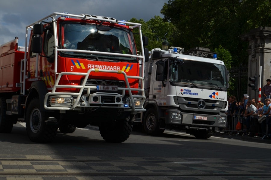 Fahrzeug zur Waldbrandbekämpfung der Hilfeleistungszone Rand