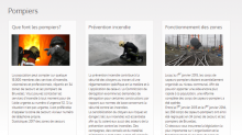 page pompier de notre site